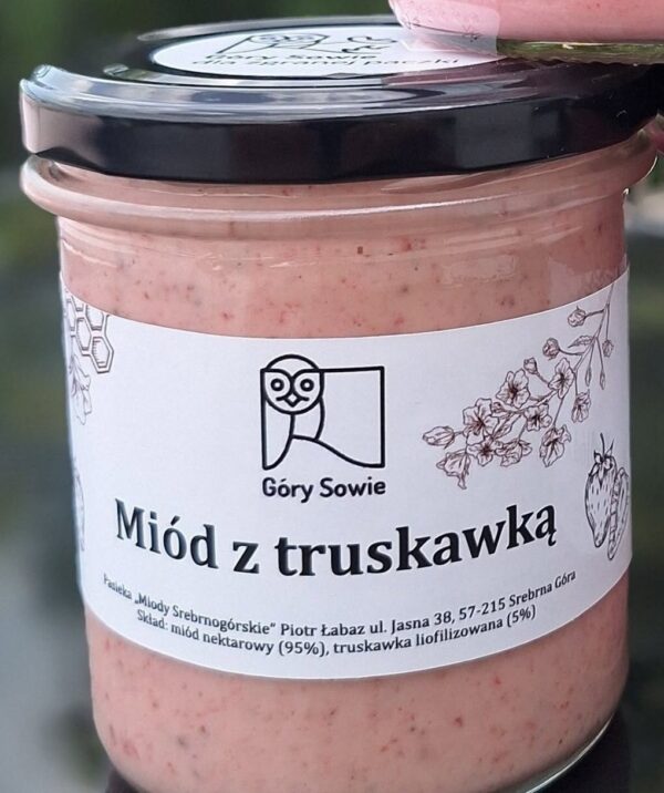 Miód z truskawką